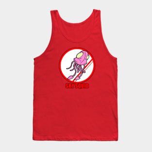 Belarussian Sky Squid Tank Top